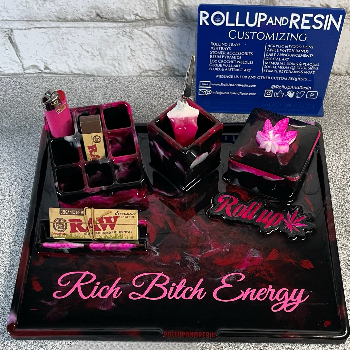 Custom Roll Up Tray (All Variations)