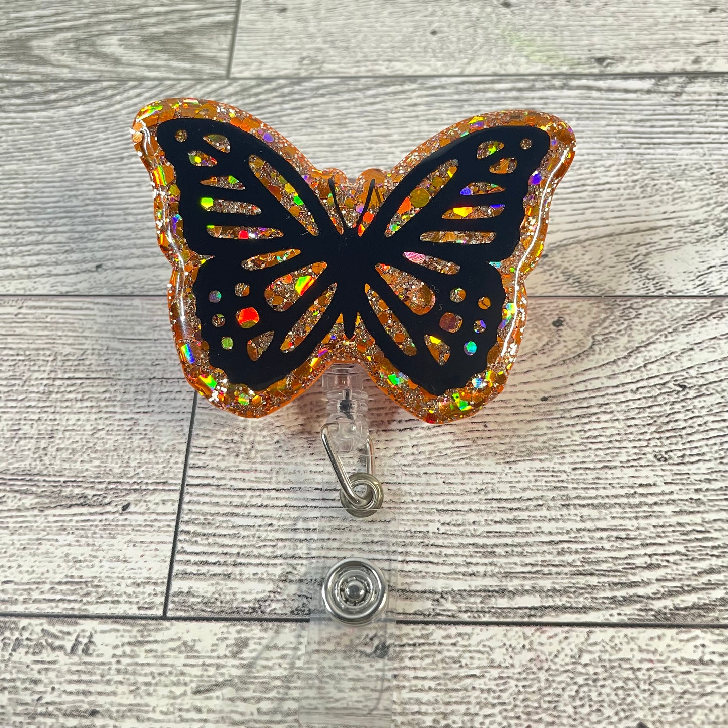 Butterfly Badge Reel