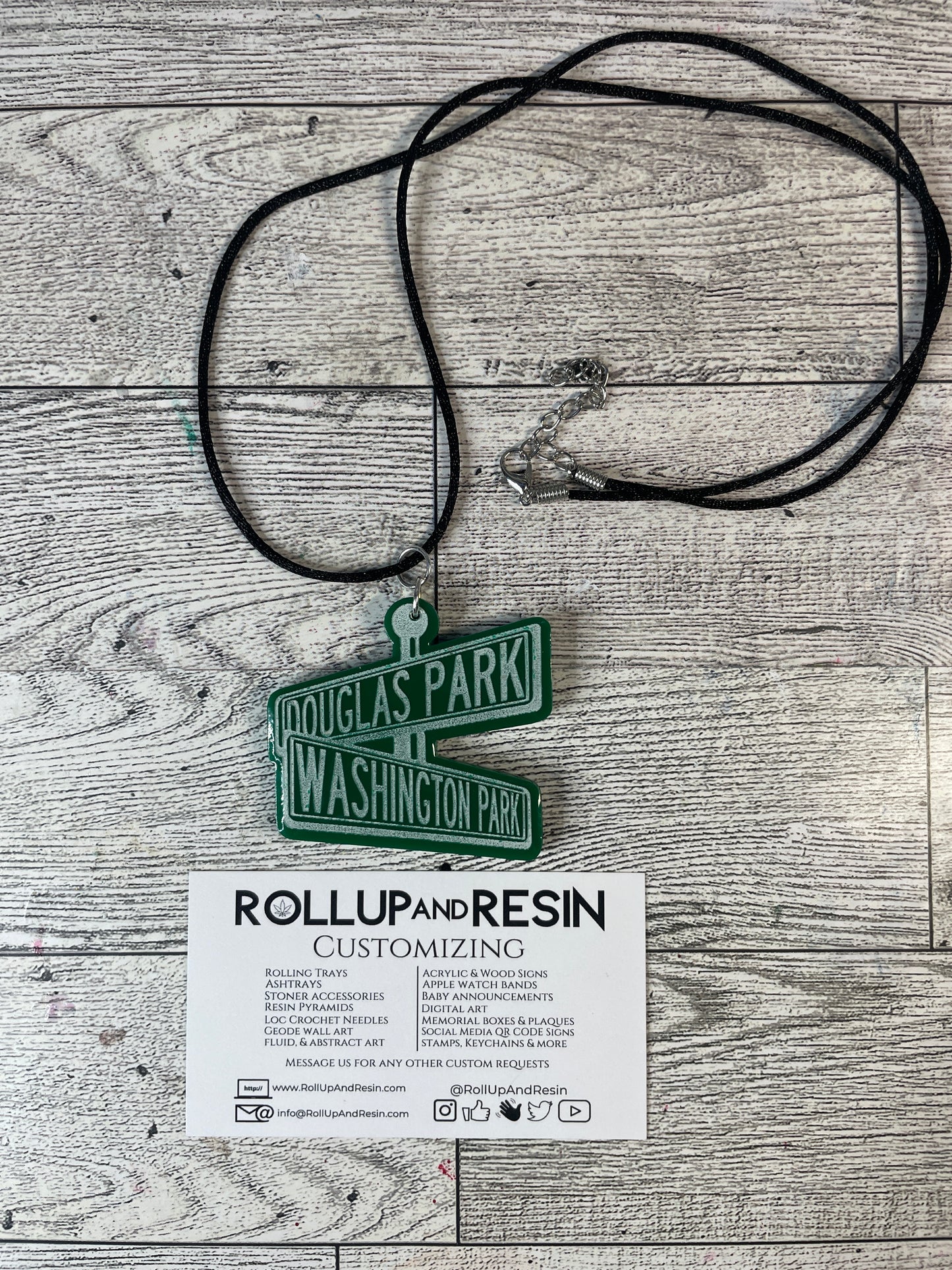 Street Sign Charm