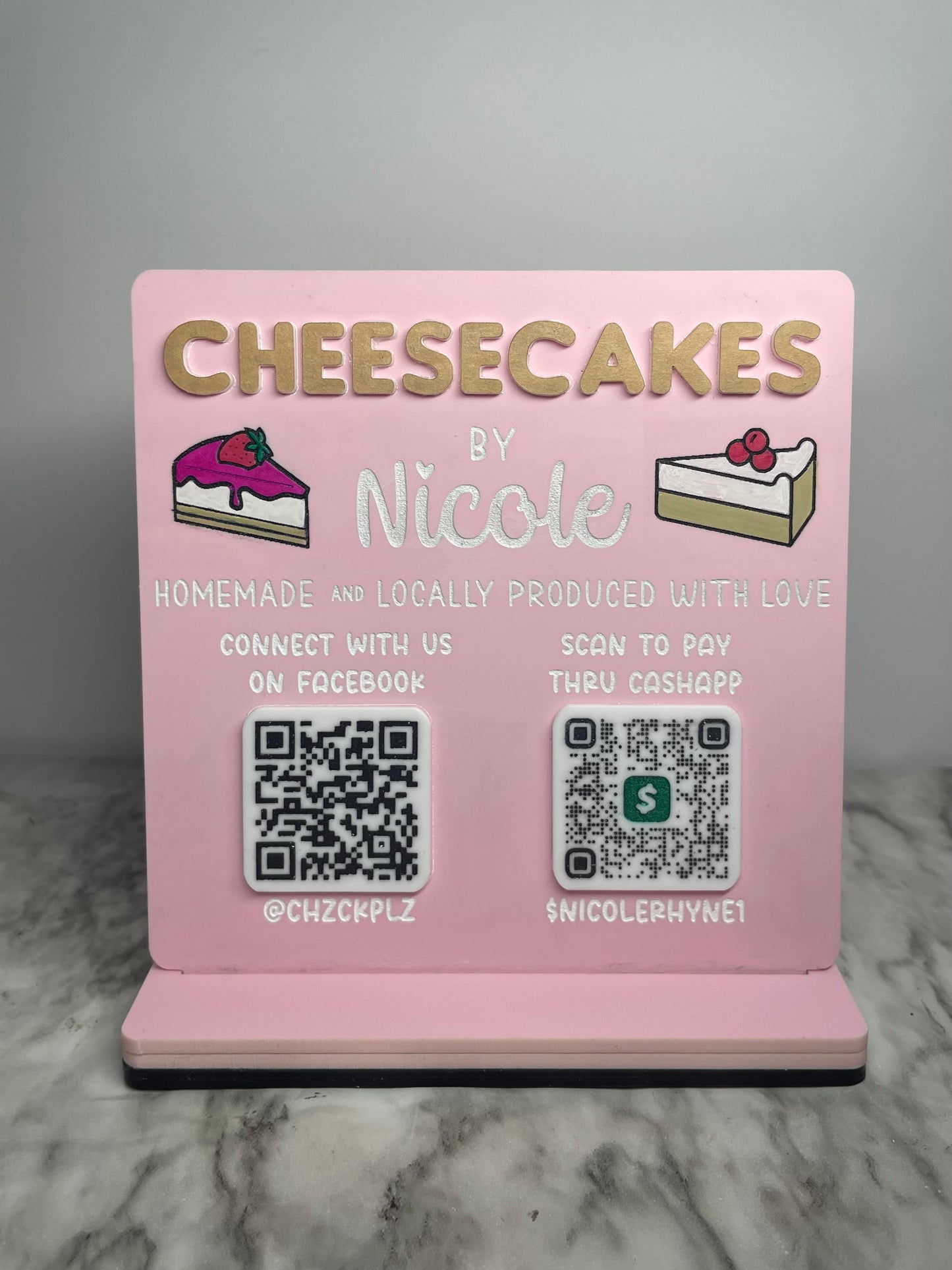 Custom QR Code Scan Sign