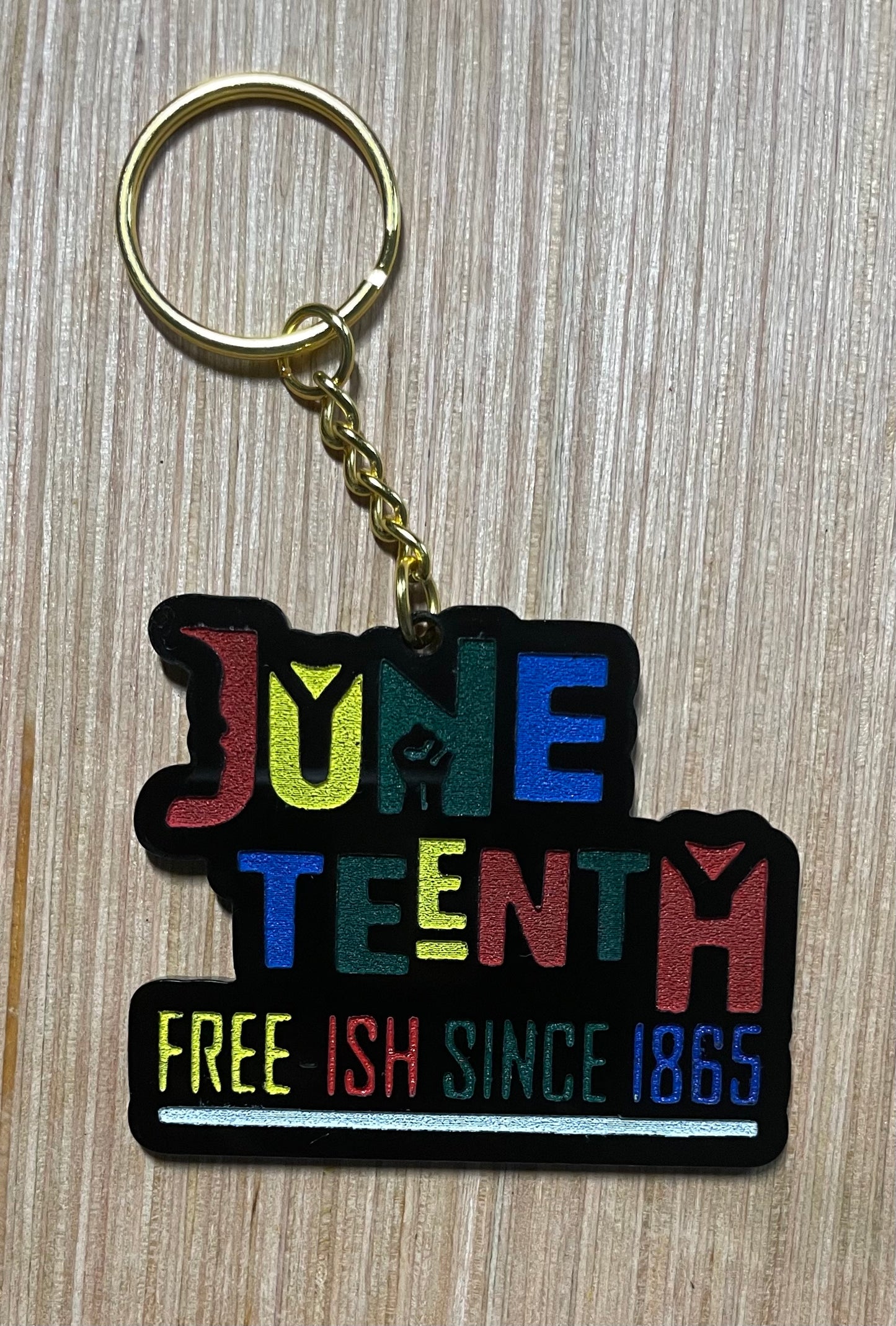 Juneteenth keychains