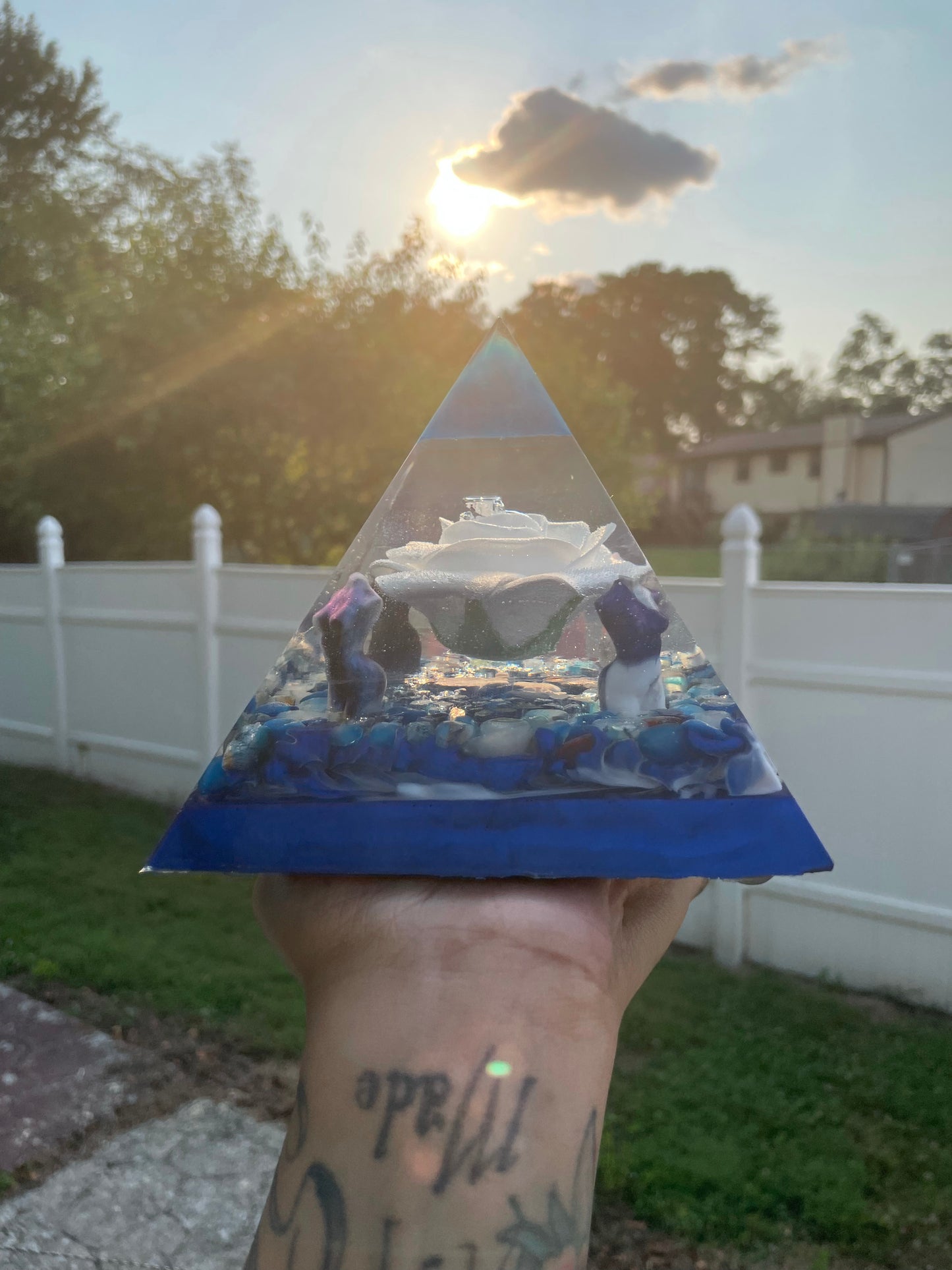 Resin Pyramid