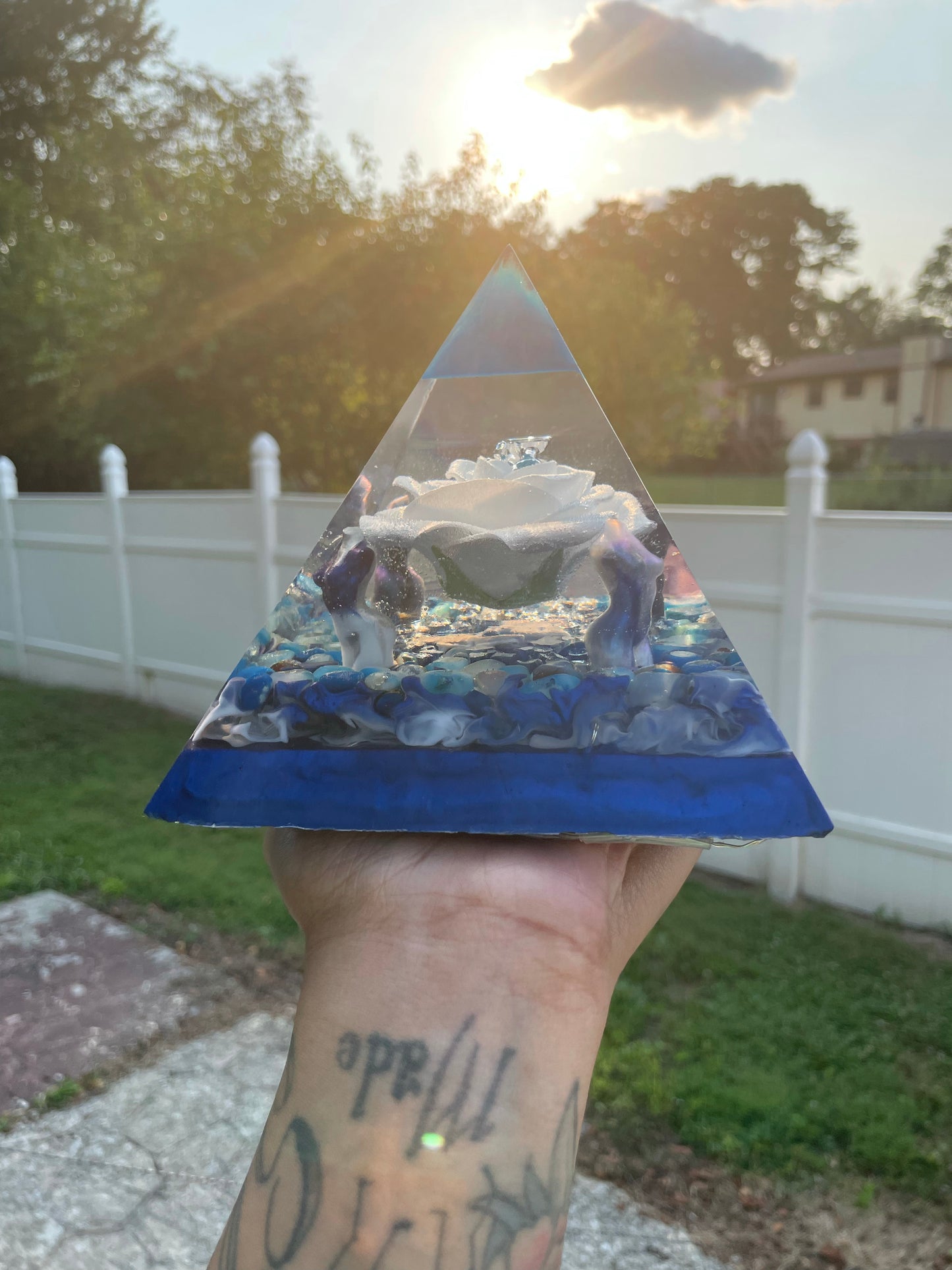 Resin Pyramid