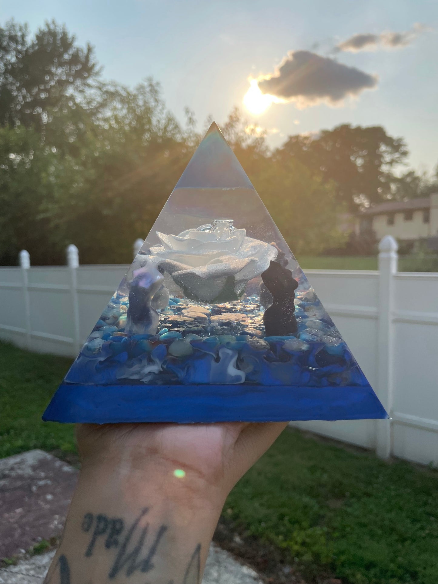 Resin Pyramid