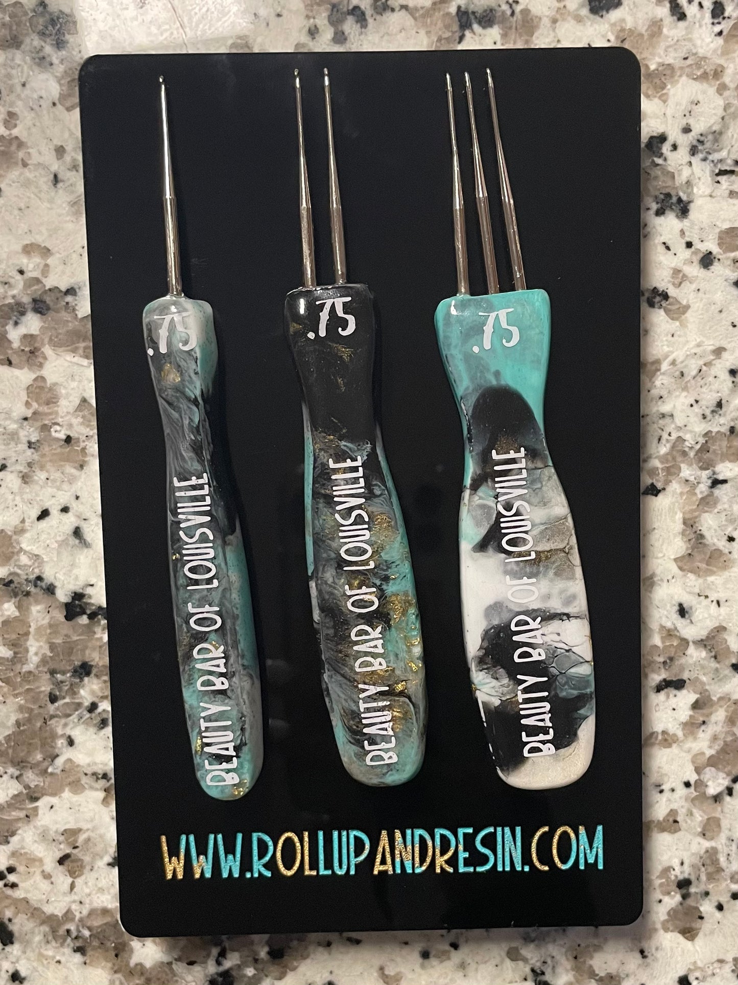 Custom Loc Crochet Needle Set