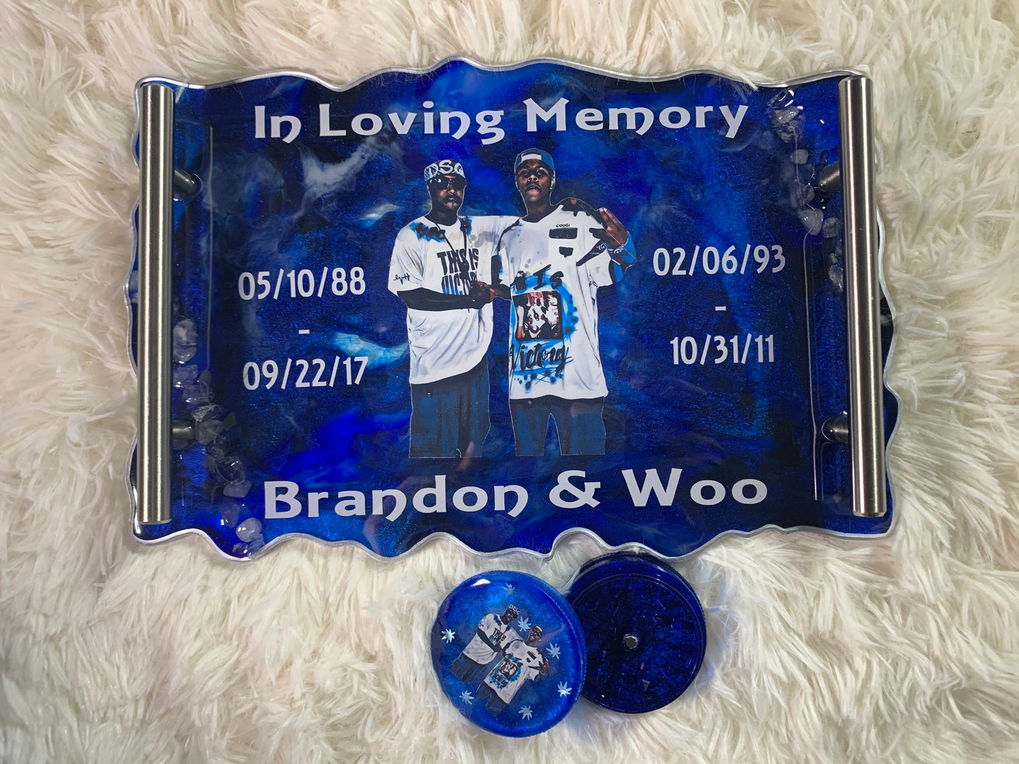 Custom Tribute Plaque/Tray