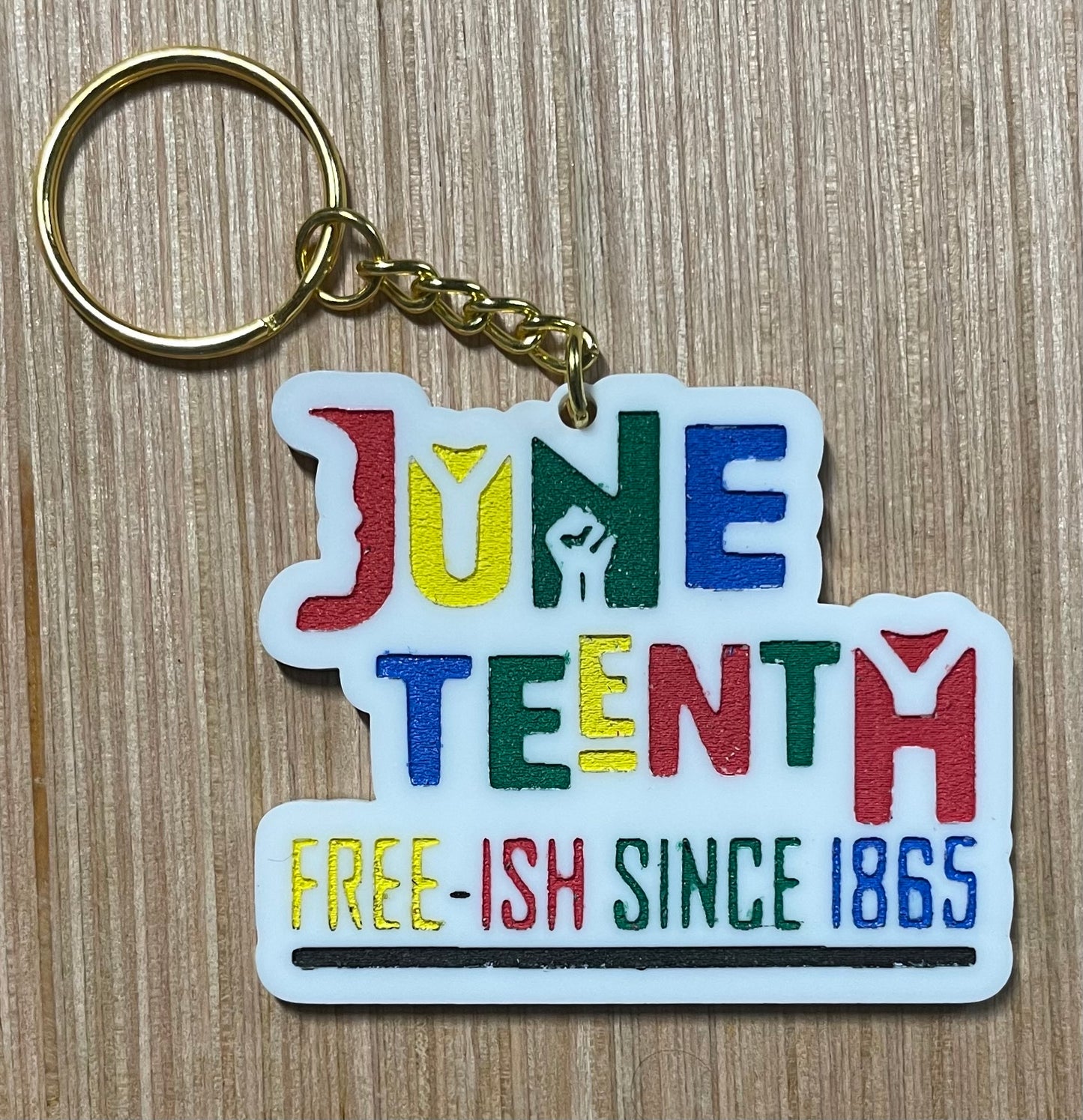 Juneteenth keychains