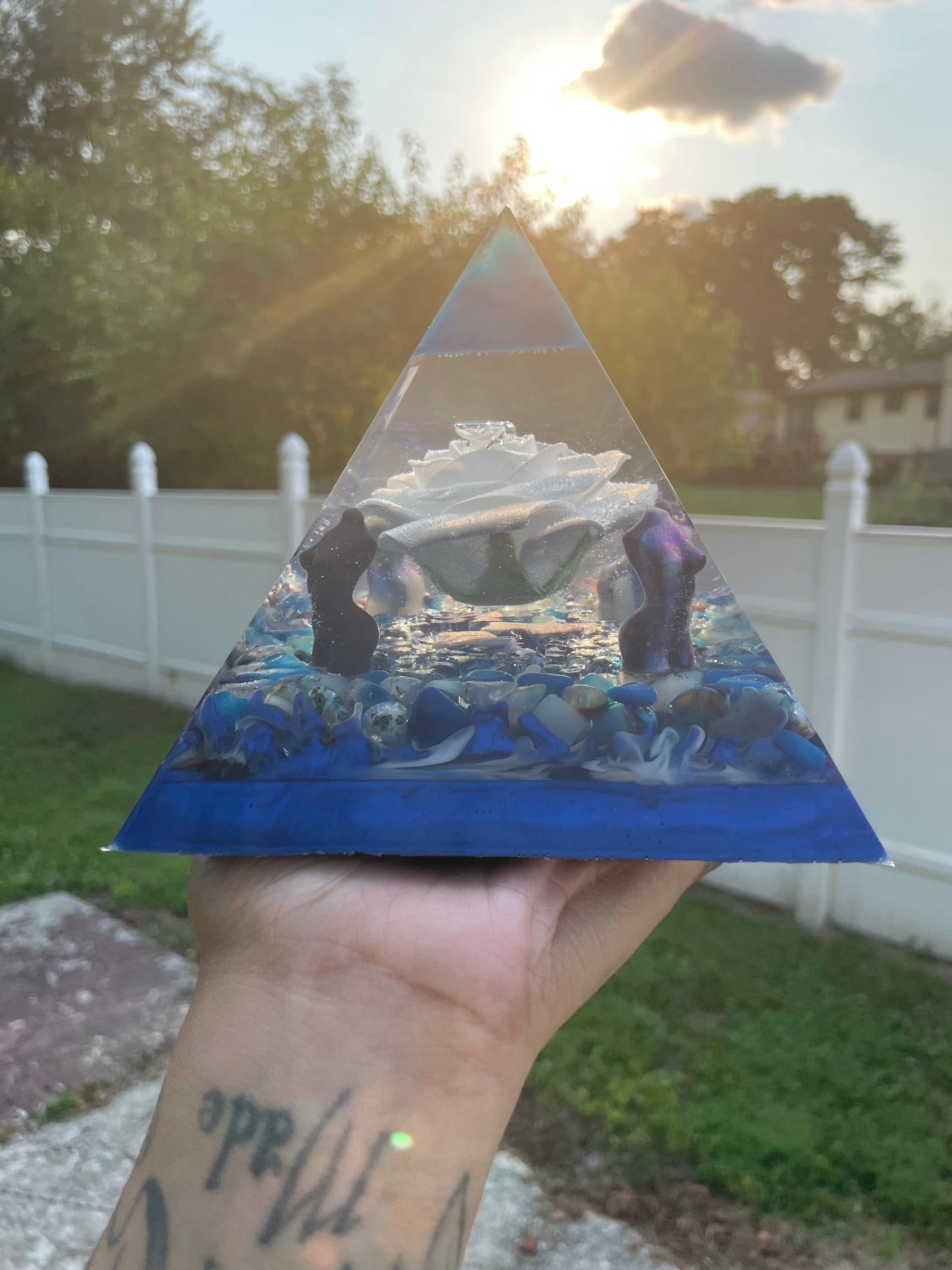 Resin Pyramid